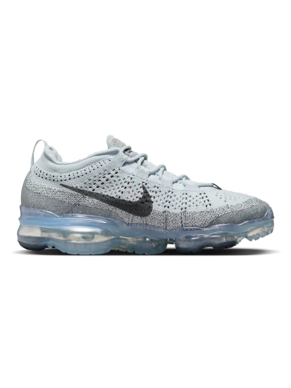 Nike VaporMax Flyknit Low Sneakers - Light Grey/Black